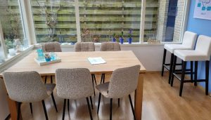 Coaching aan mijn fijne keukentafel